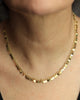 Paillette Necklace in 24k vermeil