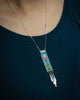 Yucca Necklace in Blue