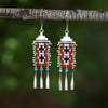 Siena and Turquoise Little Cruces Earrings