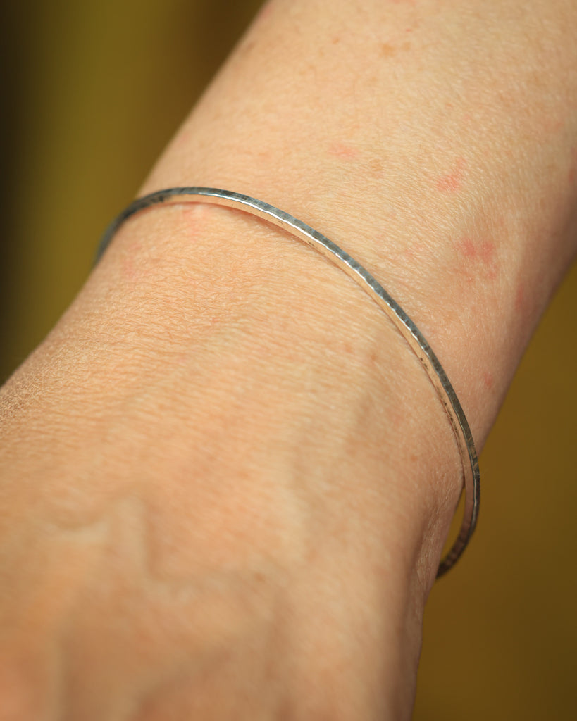 Forged Bangle Bracelets