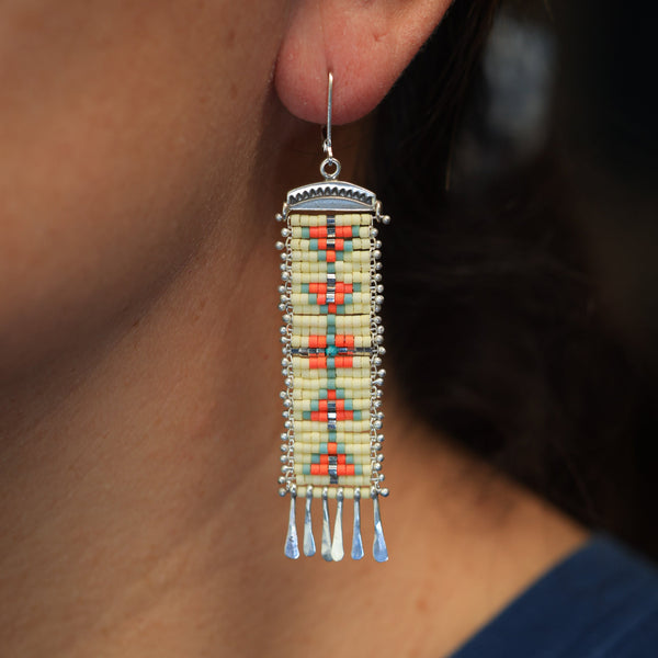 Sacred Valley Earrings in Butter Yellow