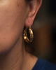 Small Anticlastic Hoops in 24k vermeil