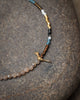 Birds Bracelet with Peach Moonstone  in 24K Vermeil longer
