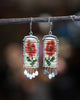 Rosas Earrings in Butter Yellow (ear wire or post)