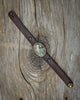 Horse Tack Bracelet with Royston Ribbon Turquoise