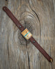 Horse Tack Bracelet with a Rectangle Royston Ribbon Turquoise