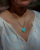 Pétalo Kingman Turquoise Heart Necklace