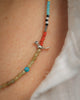 Little Birds Necklace with Green Garnet