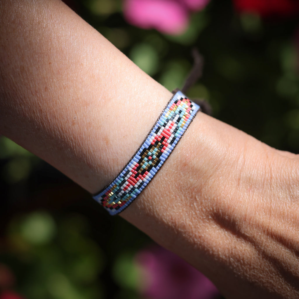 Periwinkle Serape Bracelet