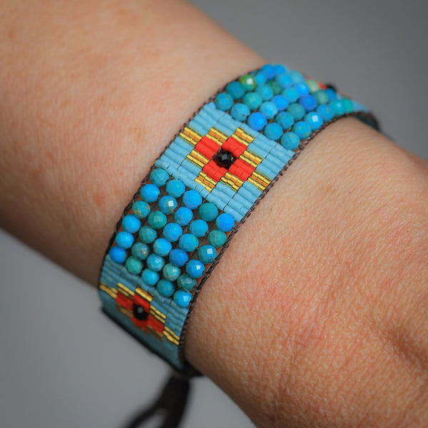 Turquoise Ojo Bracelet