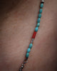 Thin Turquoise Seed Necklace