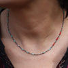 Kingman Turquoise Delicate Wrap Necklace