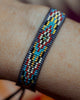Navy Blue Serape Bracelet