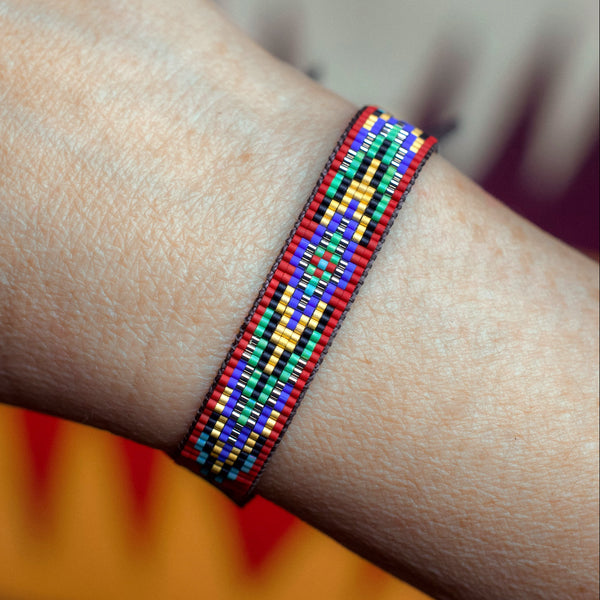 Red Serape Bracelet