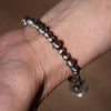 Rose Cut Labradorite Seam Bead Bracelet