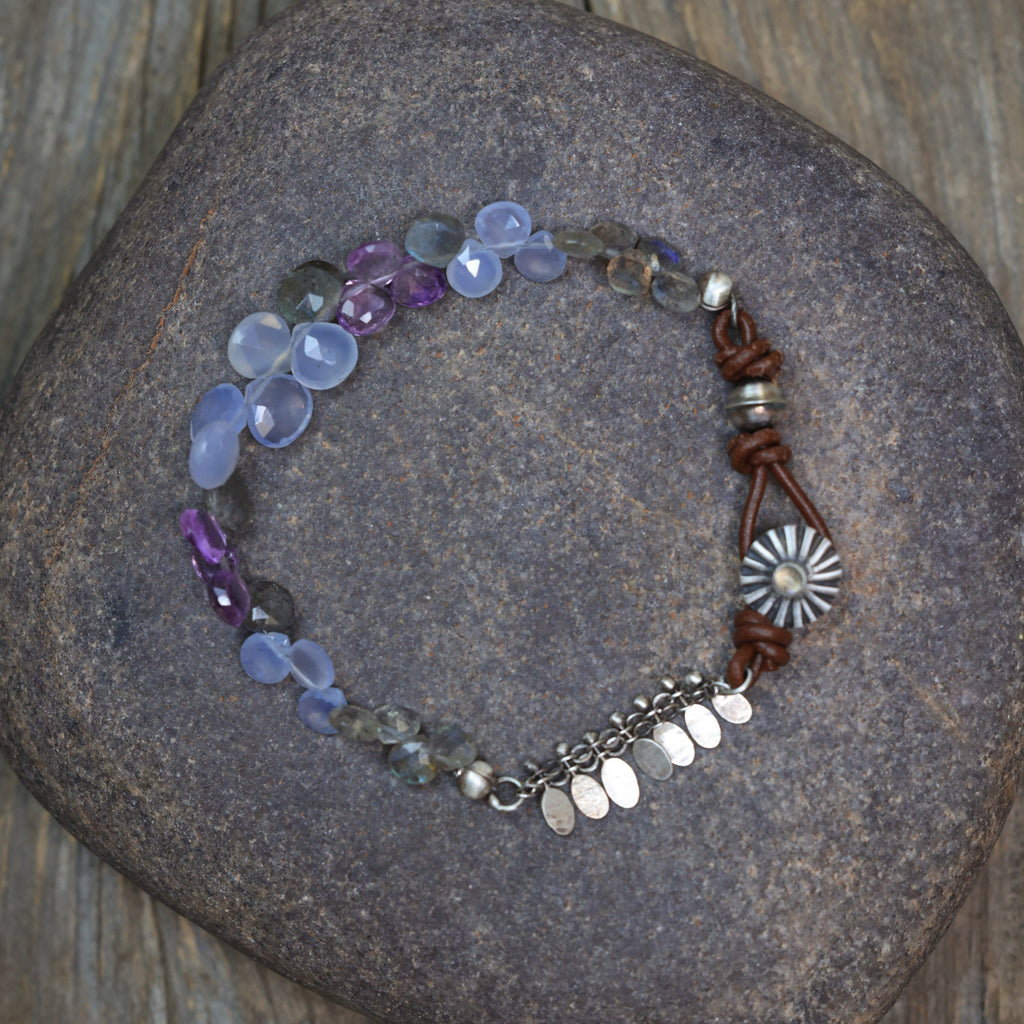 Stream of Chalcedony Bracelet