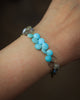 Stream of Turquoise Bracelet in 24k Vermeil