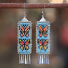 Medium Mariposa Earrings in Blue