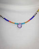 Seed Bead Necklace with Amethyst