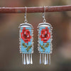 Rosas Earrings in Blue (ear wire or post)