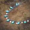 Sleeping Beauty Turquoise Rain Necklace