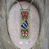 Mariposa Necklace in Olive Green