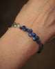 Stream of Sapphire Bracelet in 24k Vermeil