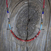Little Birds Necklace with Rhodochrosite