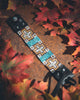 Tres Cruces Bracelet in Fall Colors with Turquoise