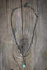 Mixed Chain and Paillette Necklace