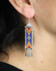 El Recuerdo Earrings in Navy Blue
