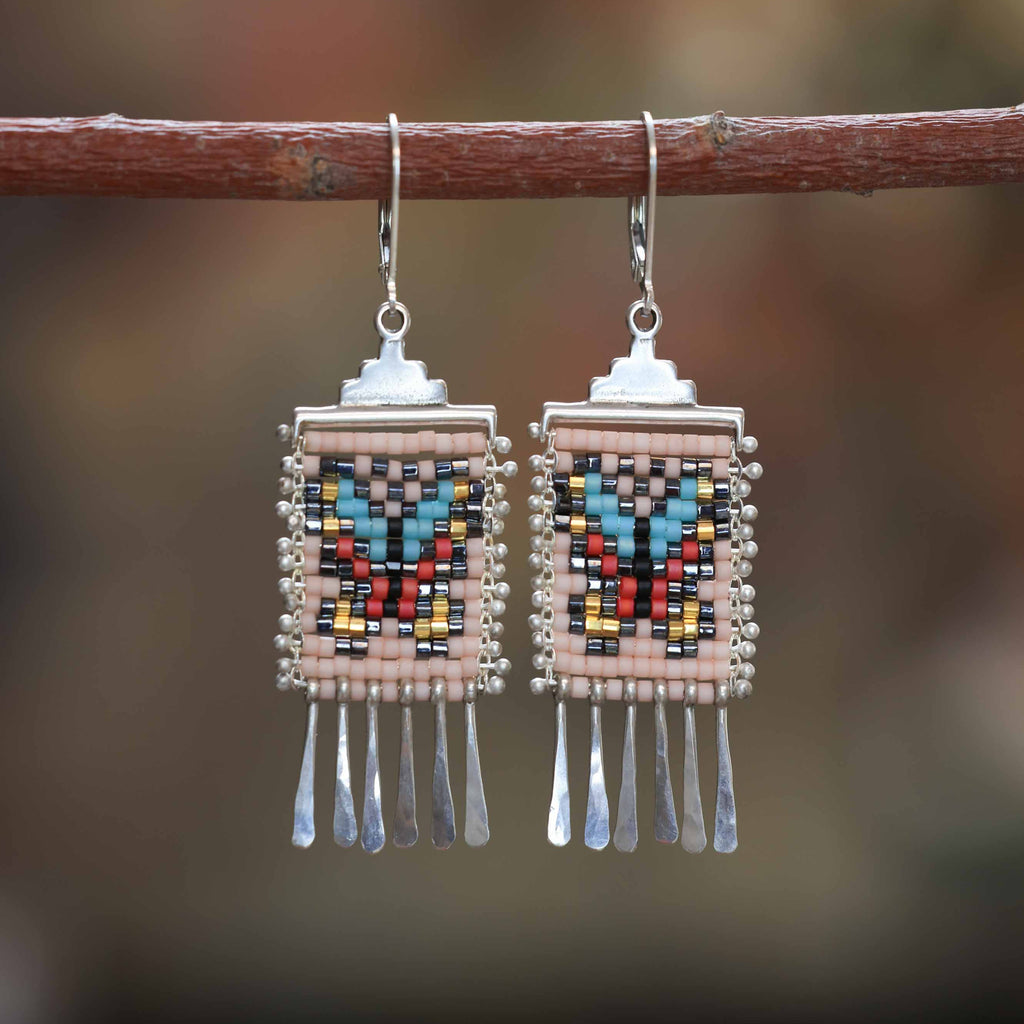 Mariposa Earrings in Pink