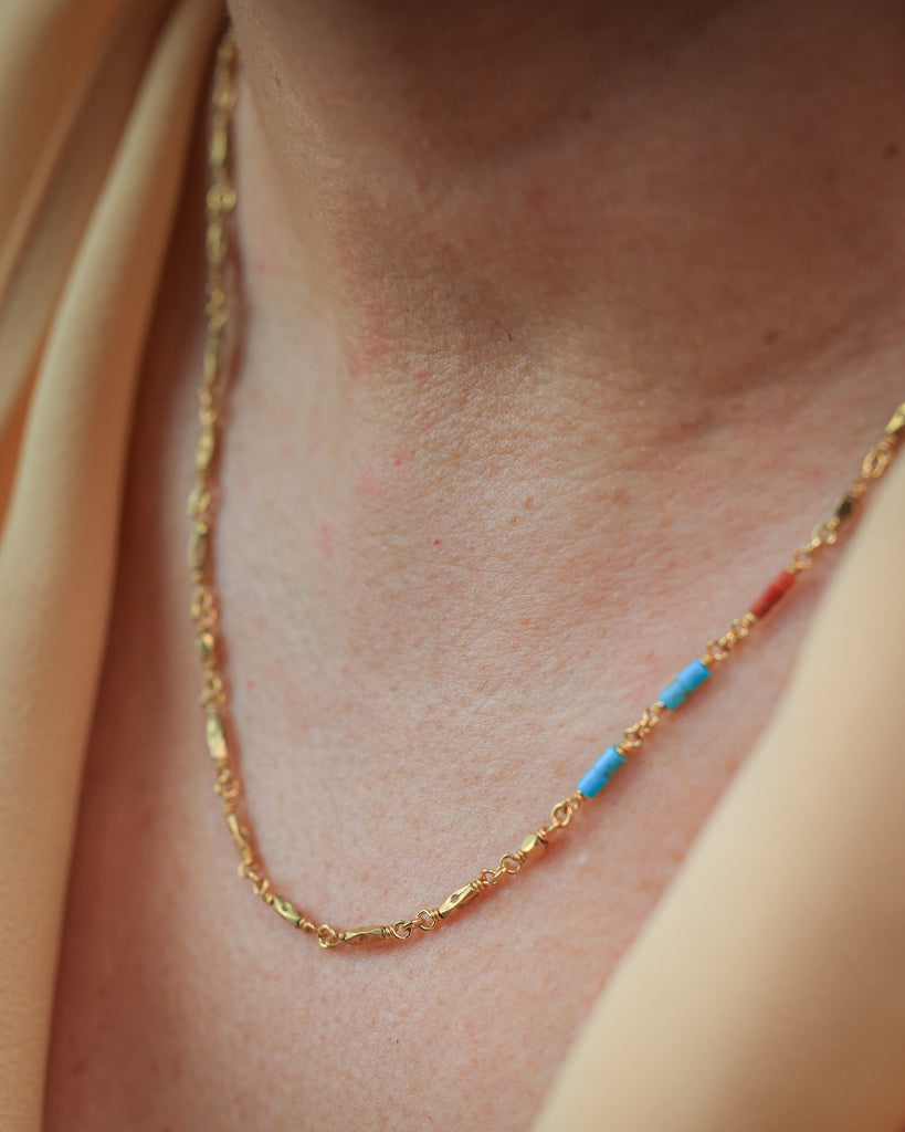 Arroyo Necklace in 24K Gold Vermeil