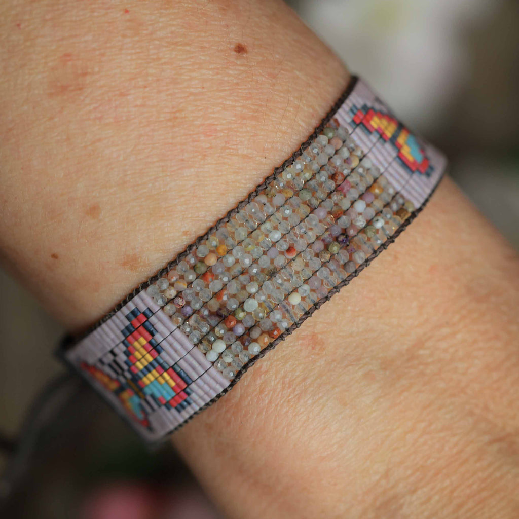 Mariposa Bracelet with Auralite