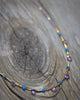 Glimmer of Gold Necklace with Amethyst