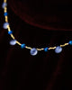 Glimmer of Gold Necklace with Chalcedony