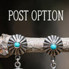 Red Sky Earrings (ear wire or post)